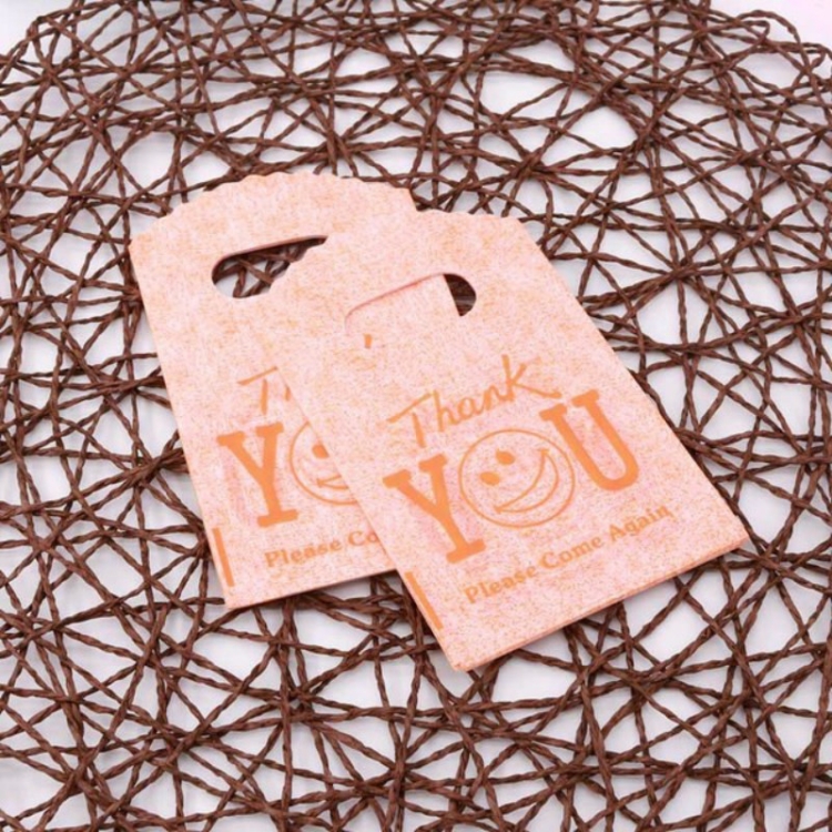 

50 PCS Portable Exquisite Jewelry Packaging Plastic Bag Storage Creative Gift Bag(22)