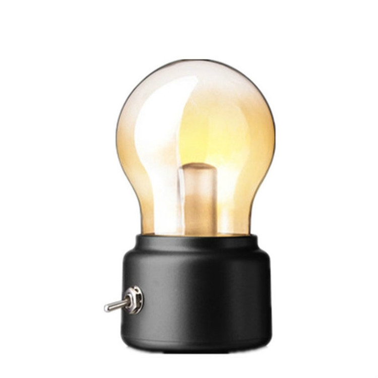 

Creative Retro Charging USB Bedside Atmosphere Kitchen Cabinet Night Light(Black)