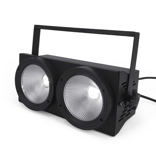 

200W 110-220V Two Eyes Stage Wedding Facial Light LED Par Light, Light Color:White Light