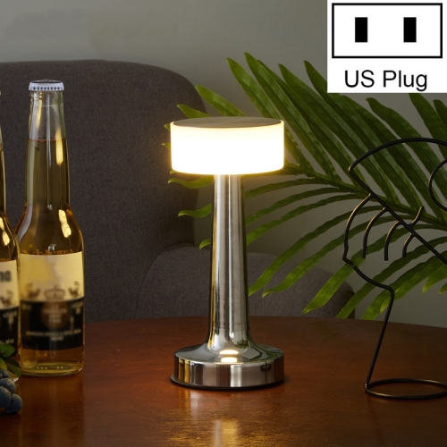 

HT-TD1W124 LED Charging Bar Atmosphere Decoration Light, Plug Type:US Plug(Chrome)