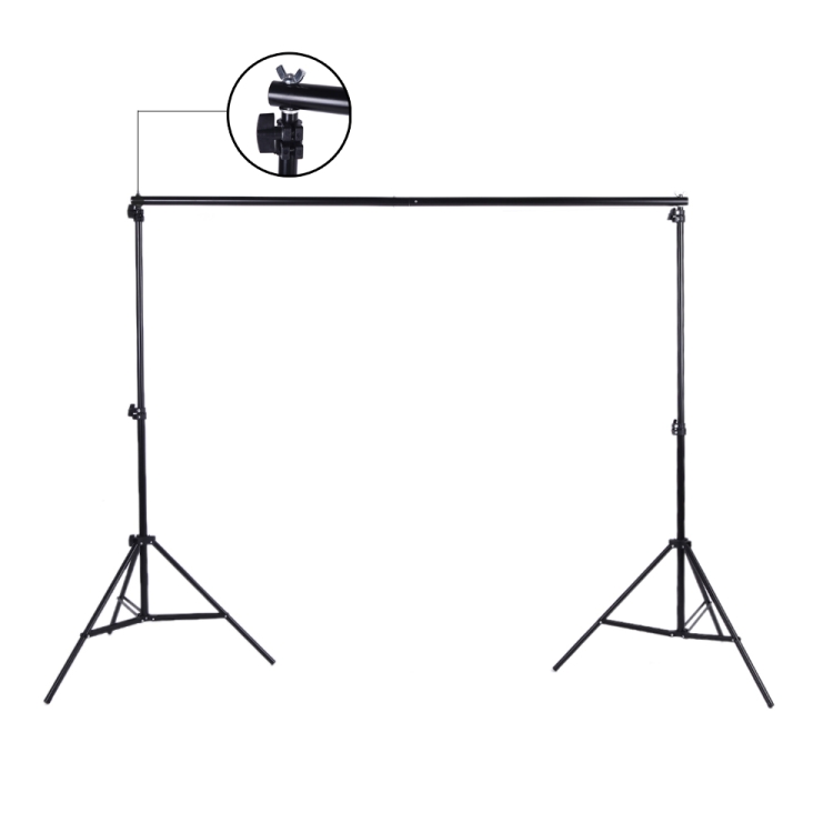 

200 * 300cm Photo Studio Background Support Backdrop Crossbar Kit