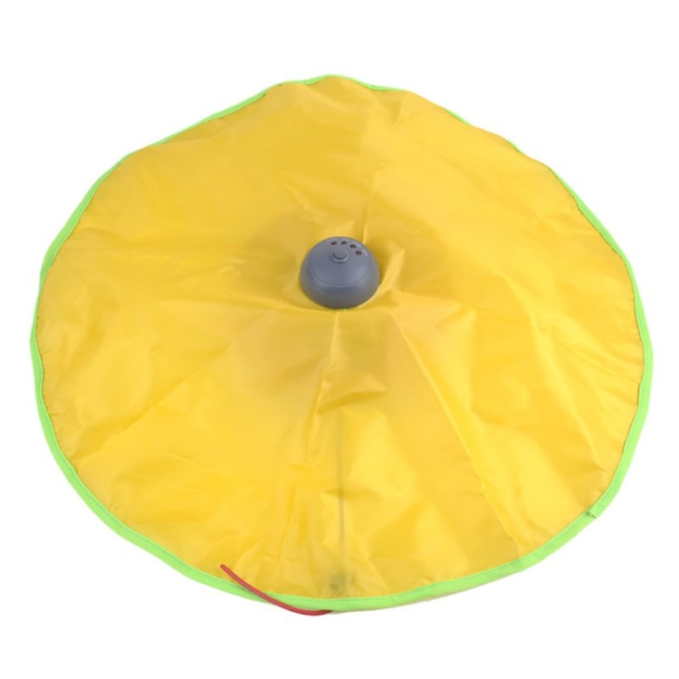 

Cat Playing Board Electric Cat Turntable Automatic Cat Toy(Yellow)