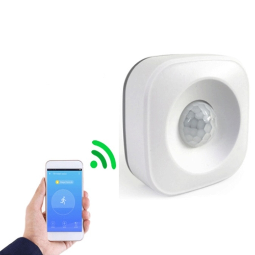

WiFi Infrared Human Motion PIR Sensor, Compatible with Google Assistant & IFTTT
