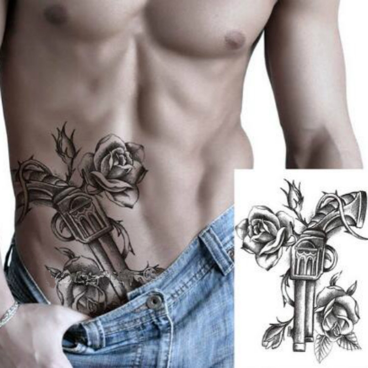 

2 PCS Fashion Arm Disposable Tattoo Sticker(TH-499)