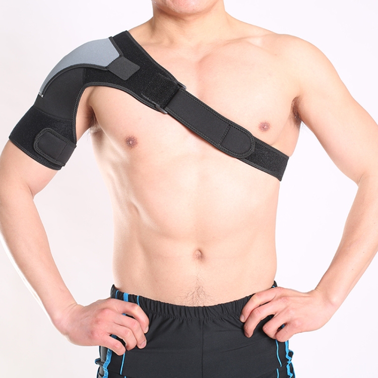 

2 PCS Men Sports Prevent Shoulder Dislocation Protector Adult Fixed Shoulder Strap Shoulder Protector, SIZE:one size(Black)