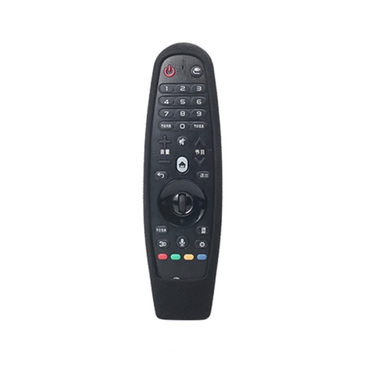 

Suitable for LG Smart TV Remote Control Protective Case AN-MR600 AN-MR650a Dynamic Remote Control Silicone Case(Black)
