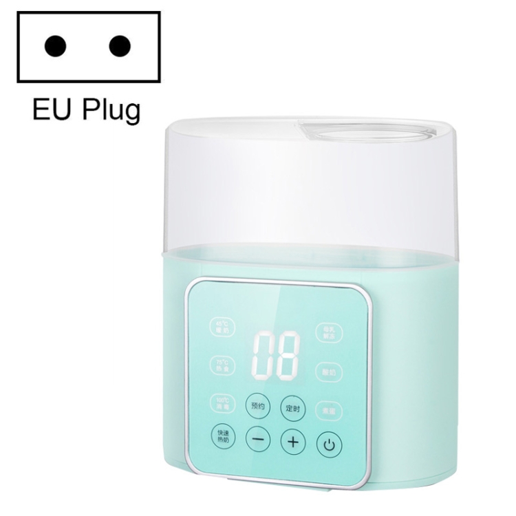 

N20 2 In 1 Double Bottle Warmer Sterilization Machine, Plug Specifications: EU Plug(Green)