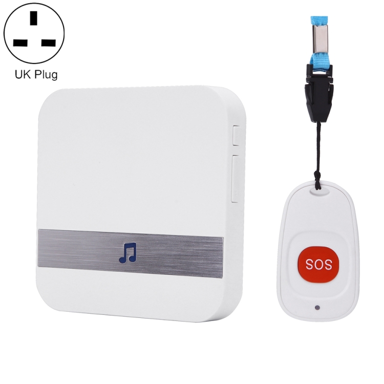

CACAZI C1 Smart Home Wireless Remote Control Doorbell, Style:UK Plug