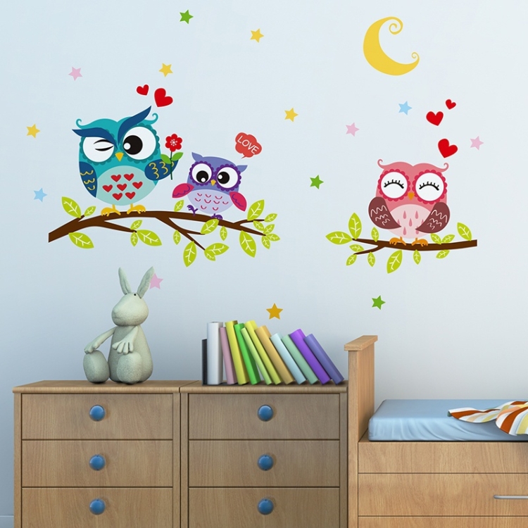 

2 PCS Children Room Kindergarten Bedroom Bedside Decoration Sticker, Size:64x43cm