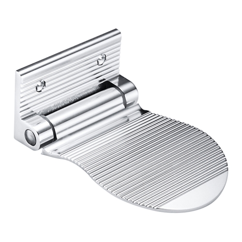 

Wall Mounted Aluminium Alloy Bathroom Shower Foot Rest Footstool(Silver)