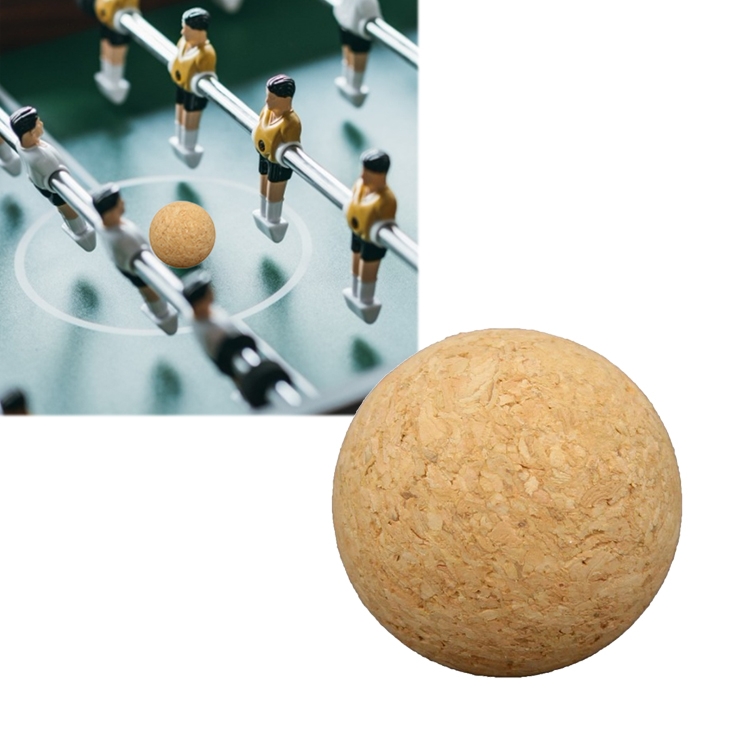 

Table Football Accessories 36mm Wooden Football Table Ball(Wood Color)