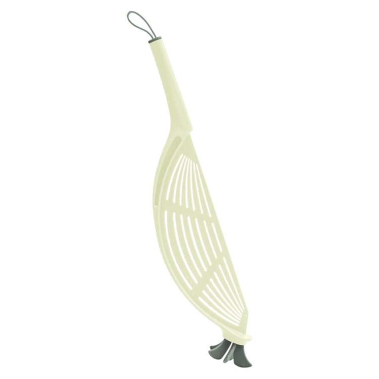 

5 PCS TM20007 Kitchen Rice Sieve Stir And Wash Rice Spoon(White)