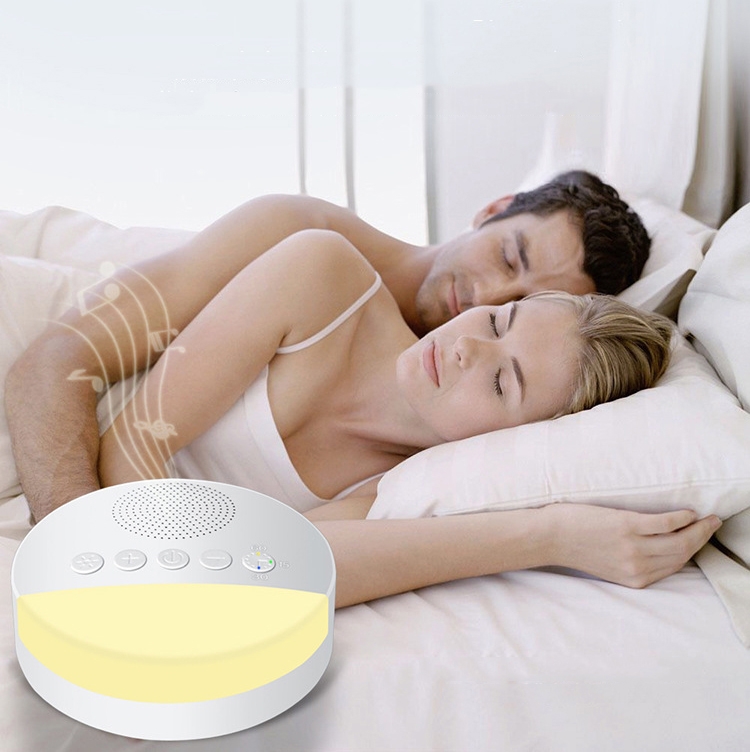 

White Noise Sleeper Portable Breathing Night Light White Noise Machine