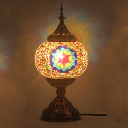 Sunsky Bedroom Study Romantic Style Mosaic Decorative Table Lamp