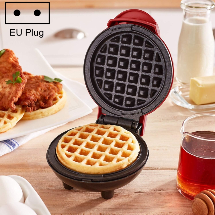 

Mini Waffle Pan Electric Baking Pan Household Children Baking Cake Machine
