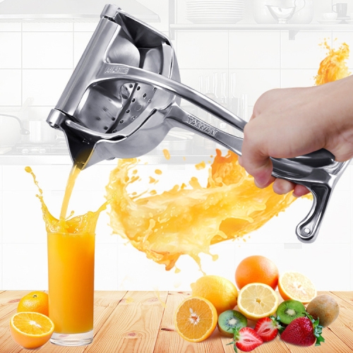 

Manual Juicer Household Stainless Steel Baby Fruit Juicer Lemon Clip Original Juice Mini Juicer(Silver)