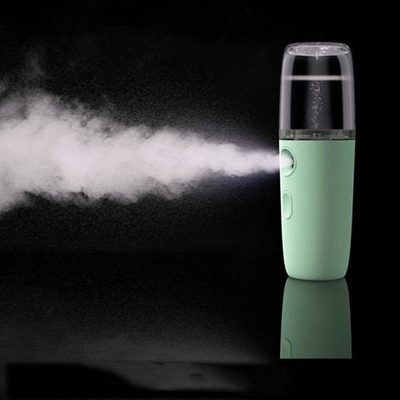 

Portable Hydrating Essential Oil Diffusion Charging Nano Beauty Sprayer(Green)