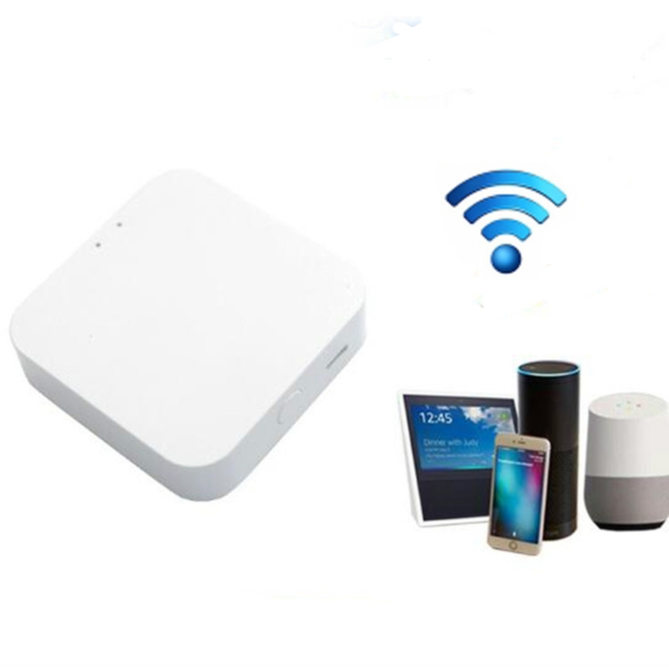 

Bluetooth Multifunction Gateway Smart Home Door and Window Sensor Socket Control Center(White)