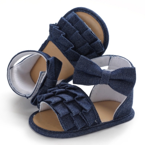 blue baby shoes girl