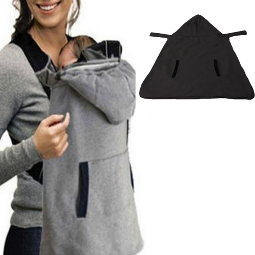 

Multi-functional Suspenders for Newborn Baby Carrier Necessary Warm Cloak in Winter(Black)