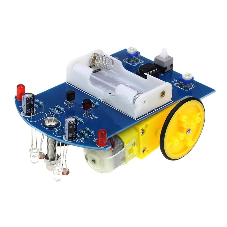 

D2-1 DIY Electric Tracking Car Photosensitive Robot Parts