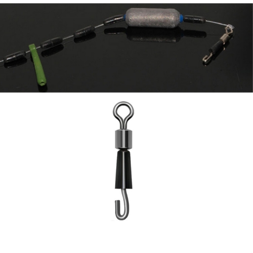 

50 PCS Fishing Gear Accessories Quick Strand Clamp, Size:1.3 CM