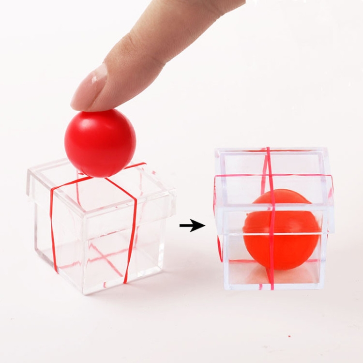

10 PCS Close-up Box Magic Ball Toy Close-up Magic Props