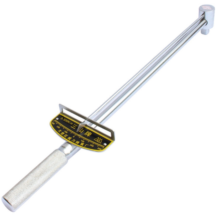 

SANSHAN Pointer Torque Socket Wrench Torque Wrench, Specification:0-300N.m