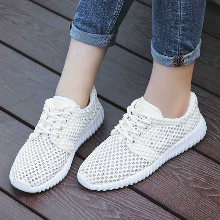 Fay Waters Women Breathable Mesh Sneakers Soft Bottom Non-Slip Walking Flats Shoes