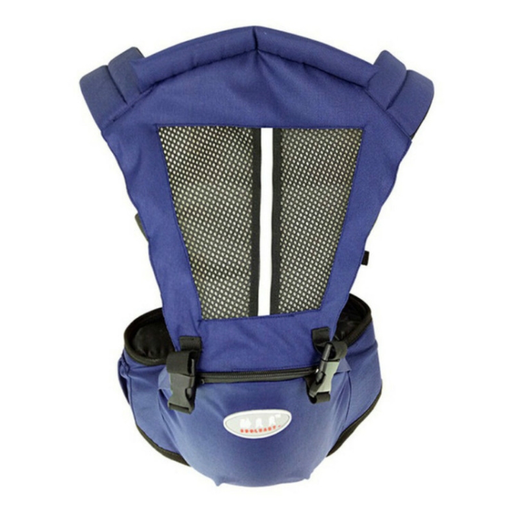 

Infants and Toddlers Front-holding Waist Stool MultifunctionalShoulder Strap Lightweight and Breathable Stool Holding Baby Artifact(Blue)