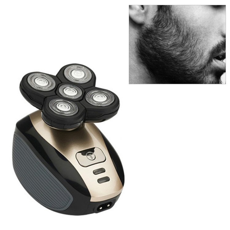 

5-head Electric Shaver Waterproof Shaver Dual-purpose Shaver
