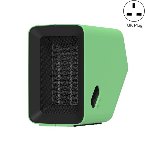 

Desktop Mini Heater Household Mute Energy-saving Vertical And Horizontal Dual-use Instant Heater, Plug Style:UK Plug(Green)