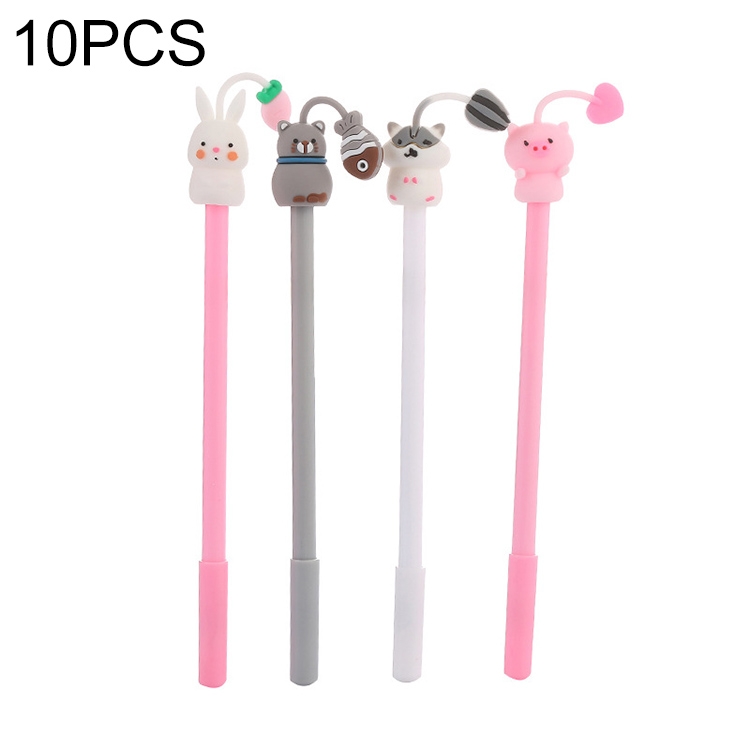 

10 PCS Cute Pet Paradise Tentacles Animal Student Gel Pen(Random Style)