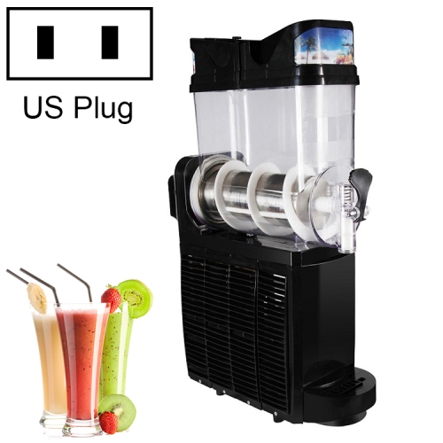 

Single Cylinder Snow Melting Machine Large Capacity Smoothie Machine Milk Tea Shop Desktop Slush Fruit Juice Machine, Plug Standard:US Plug(Black)