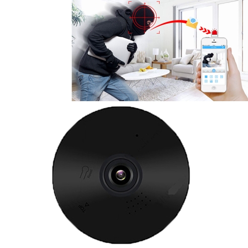 

V380 360 Degrees Panoramic Wireless WiFi Camera Two Way Voice Network HD Indoor Monitor with Night Vision Function, Typle:960P(AU Plug)