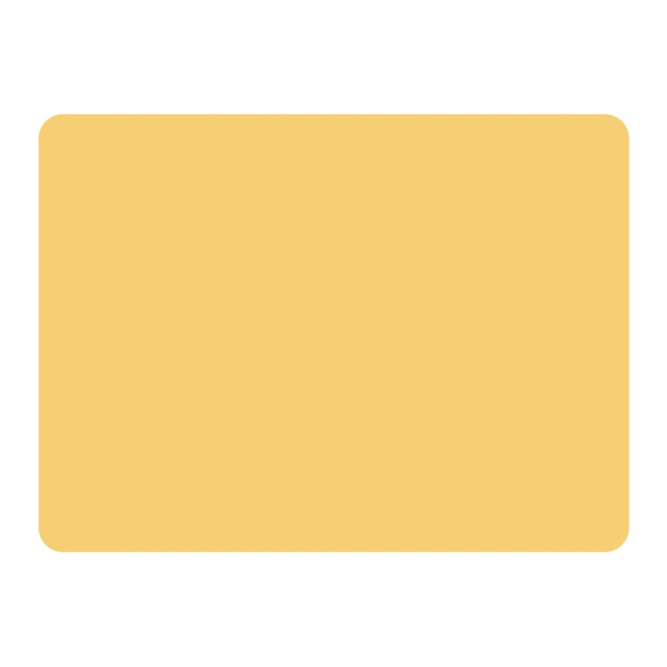 

Nordic Style Food Grade Silicone Pad Tableware Environmental Insulation Pad Placemat(Orange)