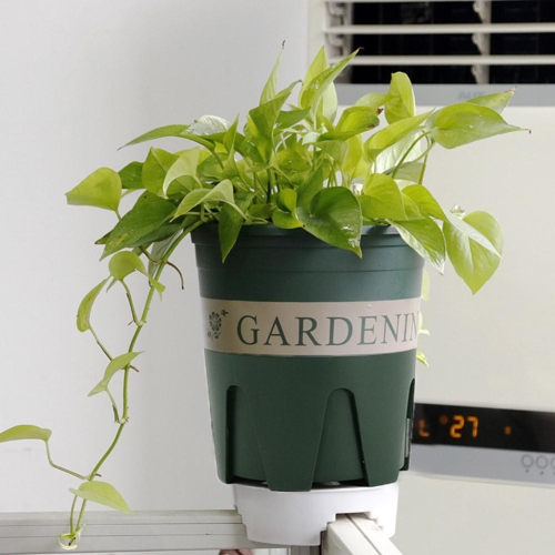 

Round Root Controlled Basin Rose Clematis Plant Breathable Gallon Pot, Style:18 Control(Army Green)