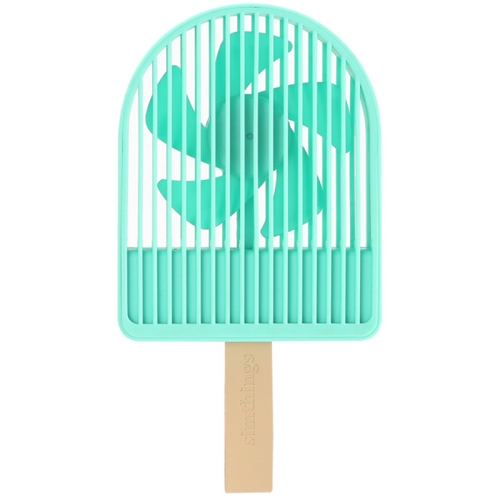 

Outdoor Handheld USB Small Electric Fan Student Portable Desktop Silent Mini Ice Cream Fan(Tiffany Blue)