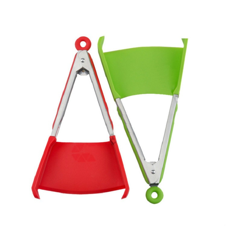 

9 Inch Kitchen Multifunctional Silicone Smart Food Clip, Random Color Delivery