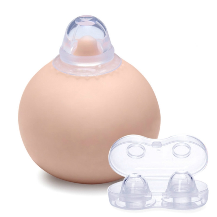 

2 PCS Maternal Breastfeeding Silicone Nipple Corrector Tractor(Transparent)
