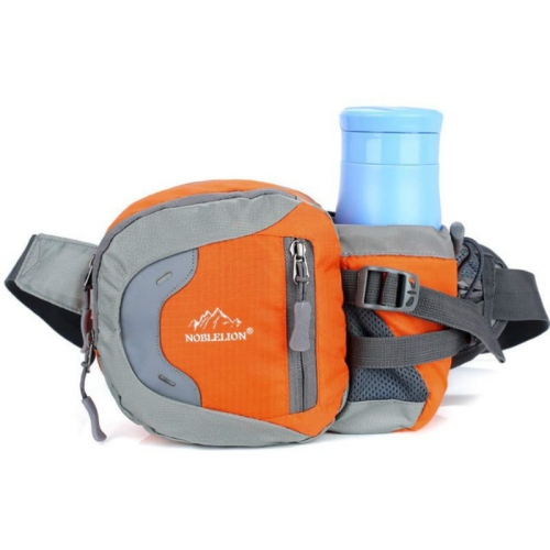 

Multi-functional Outdoor Equipment Supplies Kettle Bag Travel Marathon Running Sports Waist Bag(Orange)