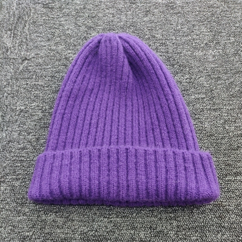 

Knitted Woolen Hat Wig Special Cap Detachable Wig Hat For 8261W, Style:Light Board (Purple)