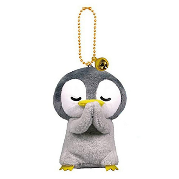 

Creative Cartoon Blessing Doll Plush Toy Backpack Pendant Keychain(Penguin)