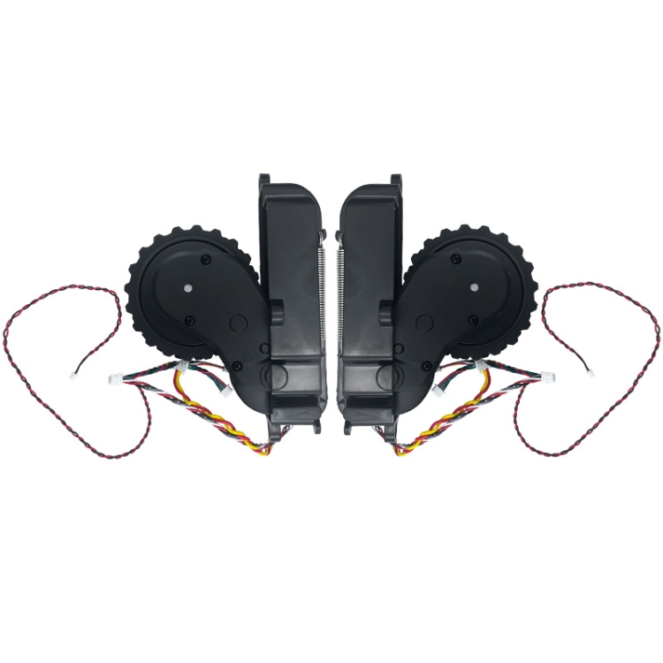 

2 PCS Sweep And Mop Machine Walking Wheel For Mijia STYJ02YM / MVVC01-JG(Black)