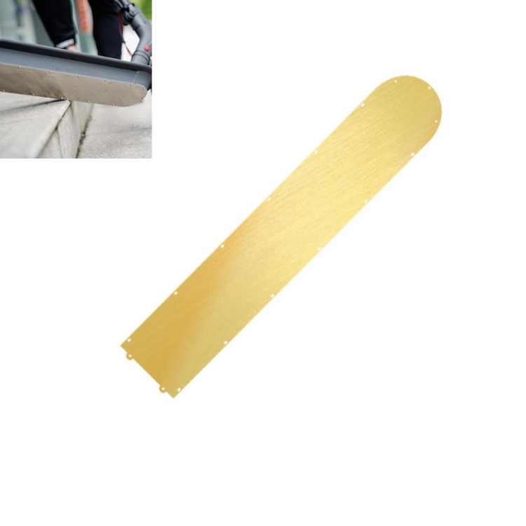 

For Xiaomi M365 Scooter Stainless Steel Bottom Cover Waterproof Scooter Chassis Protection Accessories, Random Color Delivery