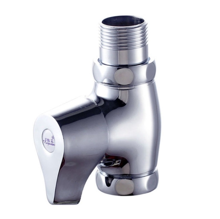 

Copper Body Quick Opening Flush Valve Squatting Toilet Flush Valve, Style:Medium Body 1 Inch