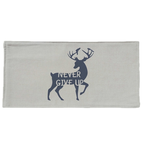 

Living Room Bathroom Velvet Non-Slip Floor Mat Fabric Carpet, Size:40x120cm(Deer)