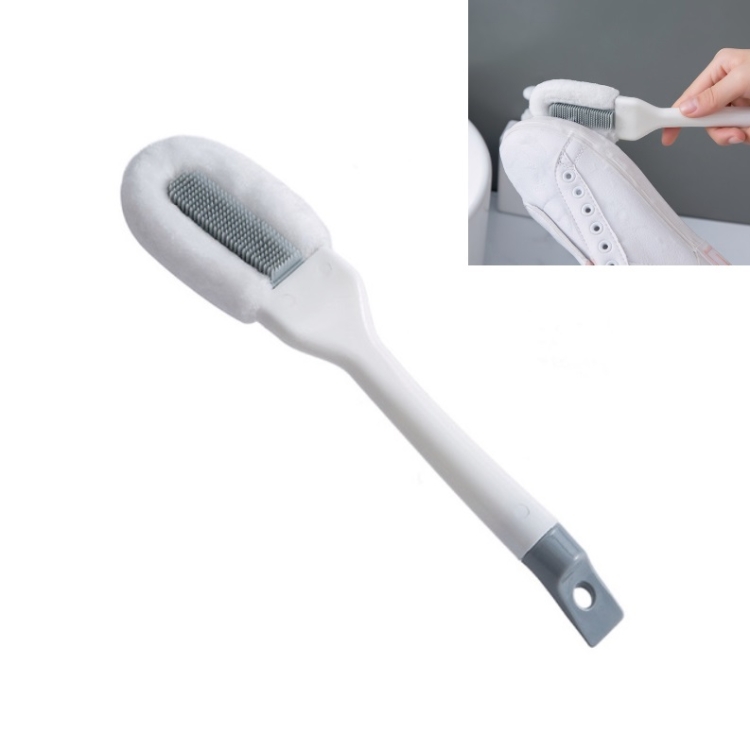 

3 PCS Soft Hair Brush Long Handle Cleaning Brush Household Shoe Washing Brush(Gray)