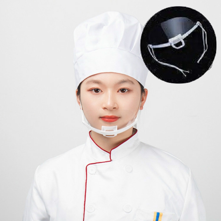 

10 PCS Splash-proof Transparent Face Shield for Kitchen(A601)