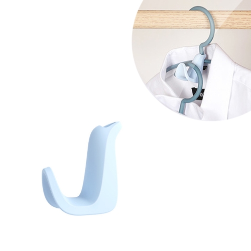 

3 PCS Birds Hook Space-saving Multi-function Link Hanger Hook Auxiliary Hook(Glacier Blue)